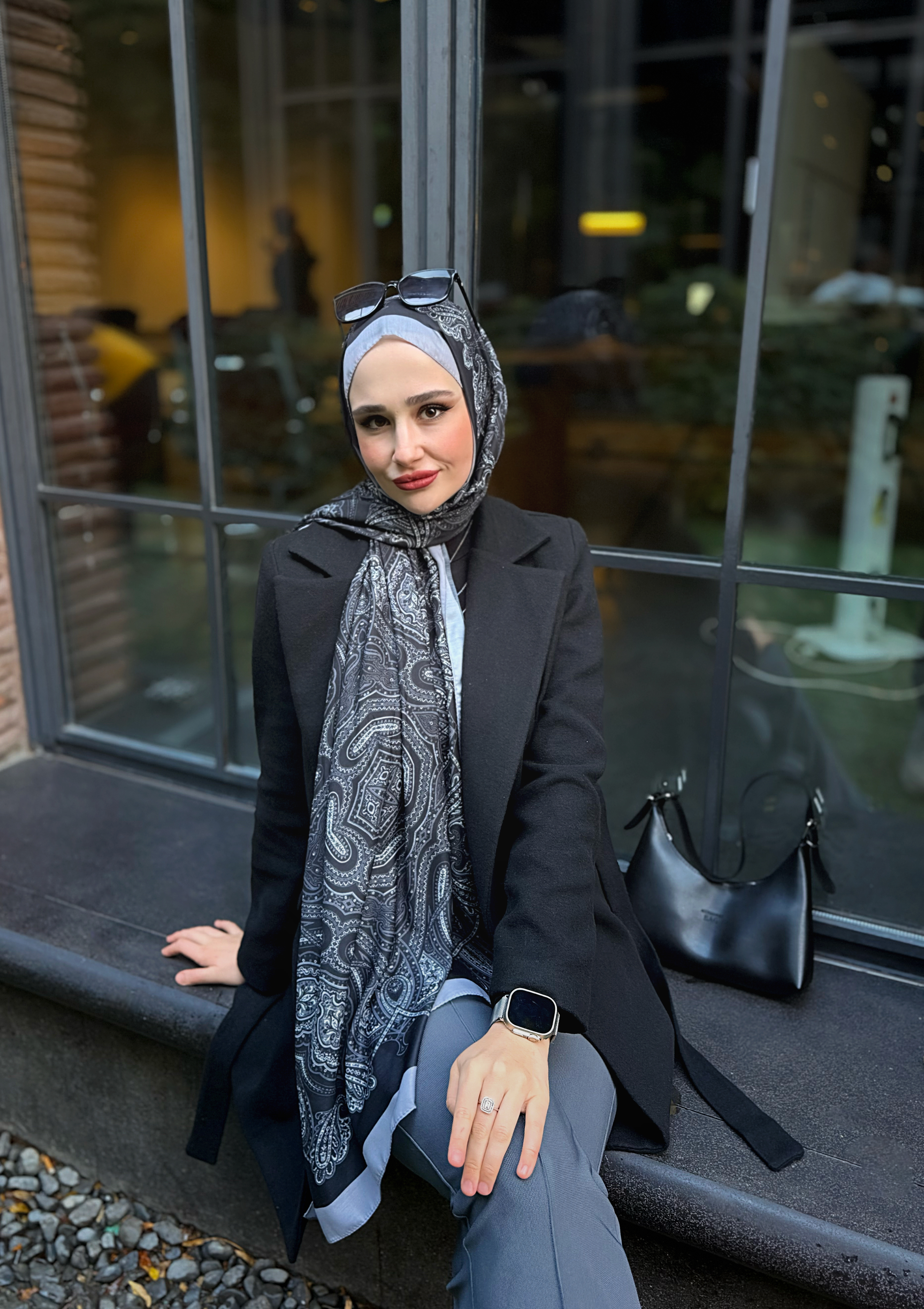 KRUVAZE YAKA KAŞE KABAN