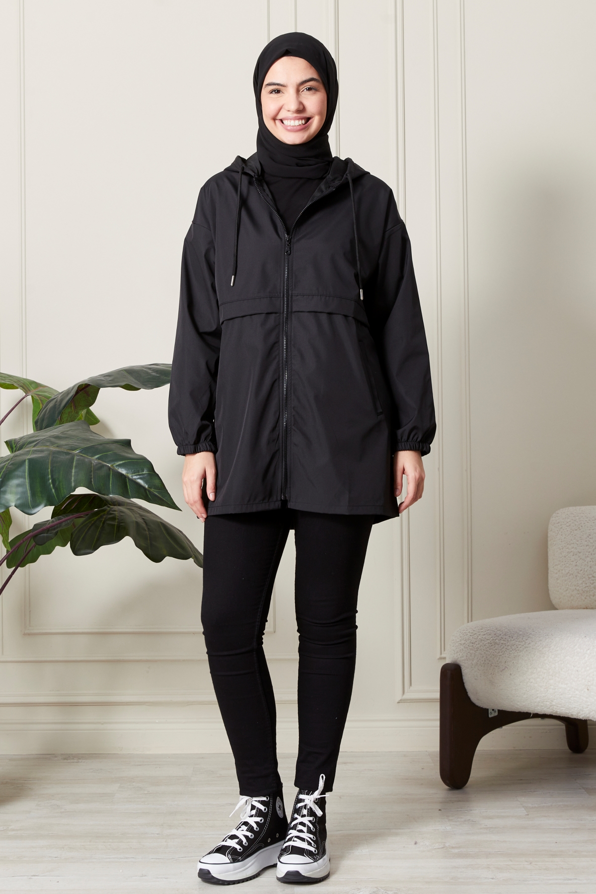 FERMUARLI YAĞMURLUK