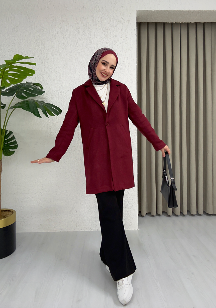 TEK DÜĞMELİ KAŞE KABAN